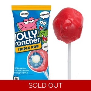 Jolly Rancher Triple Pop Lollipop 20g x2